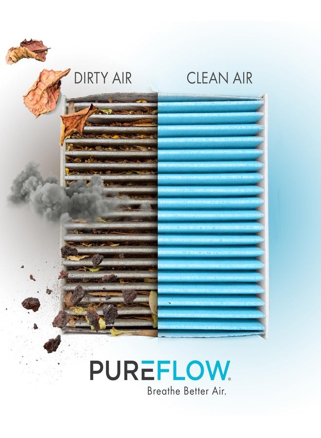 بريميوم جارد فلتر هواء المقصورة PureFlow PC5518X | يناسب سيارات لكزس LS430 موديلات 2001-2006، وSC430 موديلات 2002-2010، وGS300 موديلات 2001-2005، أمامي - Image 3